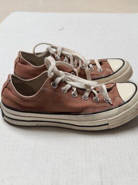 Converse All Star Low Rusty Color Sneakers Womens 7 Mens 5 Canvas Athletic Shoes